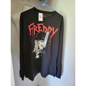 NWT Freddy Krueger long sleeve tee